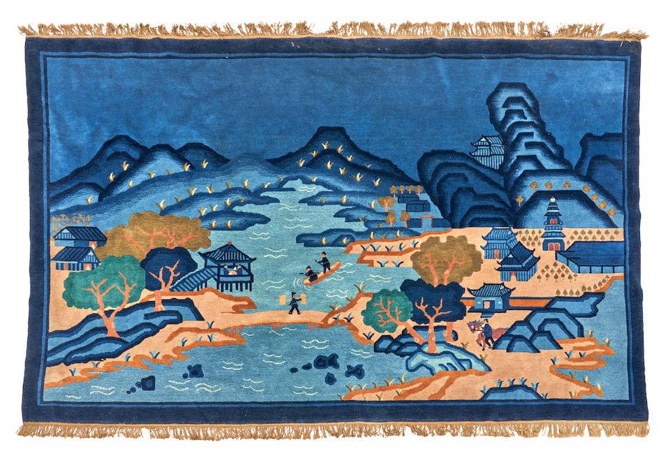 Mid-Century Modern Chinese Rug China 8 ft. 2 in. x 5 ft. 6 in.