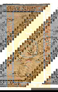 Peking or Baotou Rug China 3 ft. 3 in. x 5 ft. 10 in.: Peking or Baotou Rug China c. 1900 3 ft. 3 in. x 5 ft. 10 in. For further information on this lot please visit Bonhams.com For further information about this lot please