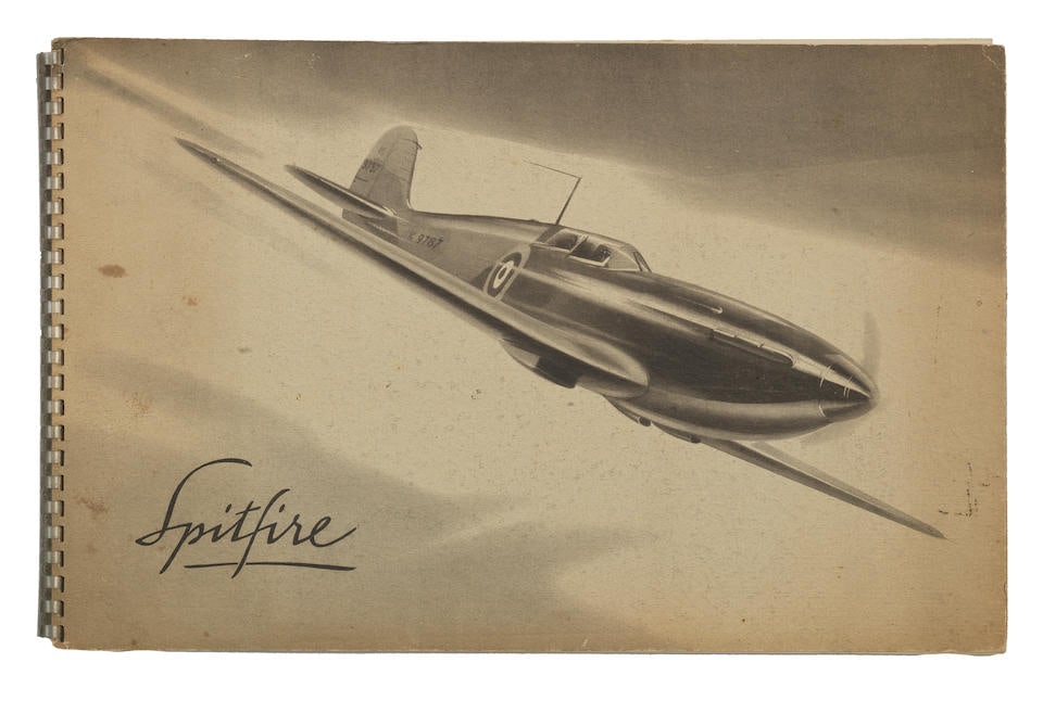 A 'Spitfire - Vickers Supermarine is the Fastest Military Single Engined Fighter in Service' sal... (1 of 1)