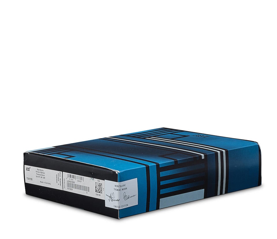 [NO RESERVE] MONTBLANC. WRITERS EDITION 'THOMAS MANN', A SEALED IN BOX LIMITED EDITION SET OF TH... (1 of 1)