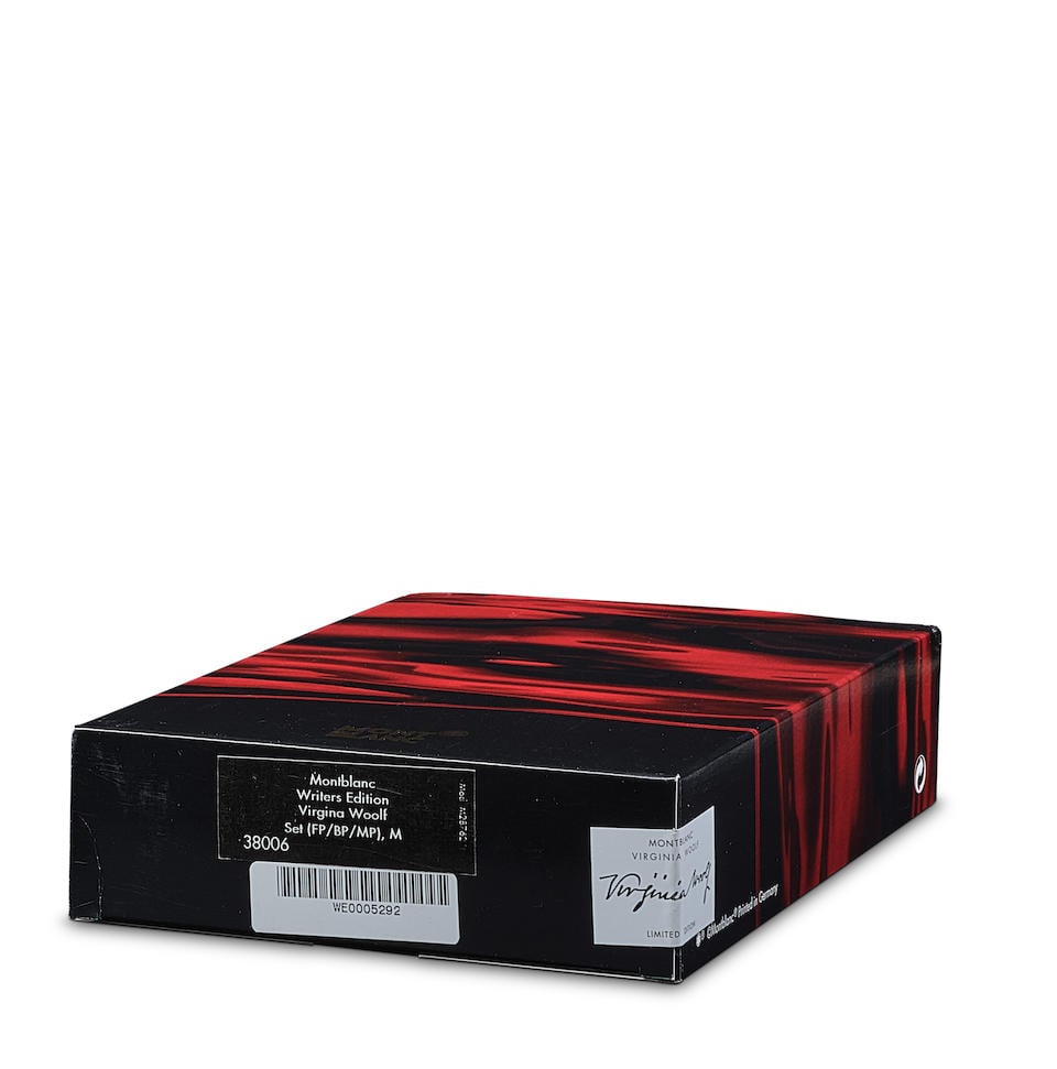 [NO RESERVE] MONTBLANC. WRITERS EDITION 'VIRGINIA WOOLF'. A SEALED IN BOX LIMITED EDITION SET OF... (1 of 1)