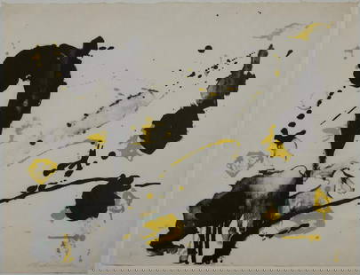 HIROKO IMADA (JAPANESE, 20TH/21ST CENTURY) TWO ABSTRACTS: HIROKO IMADA (JAPANESE, 20TH/21ST CENTURY) TWO ABSTRACTS Lithograph on paper, both numbered 2/5, signed (lower right), framed; 24' x 31 1/4' sight size, 32 1/4' x 39 3/4' frame size. Footnotes: OVERAL