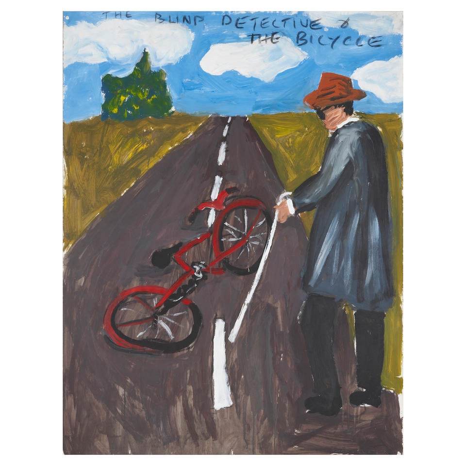 Richard Bosman (born 1944) The Blind Detective and the Bicycle (1 of 3)