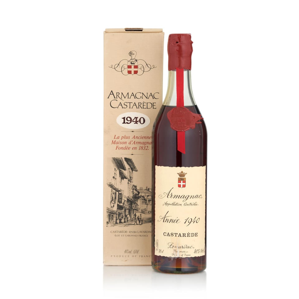 Castarede Armagnac, 1940 (1 bottle, 700ml) (1 of 1)