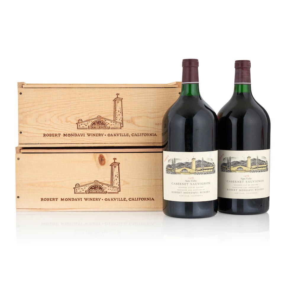 Robert Mondavi, Cabernet Sauvignon Reserve, 1978 (2 bottles, 3L) (1 of 1)