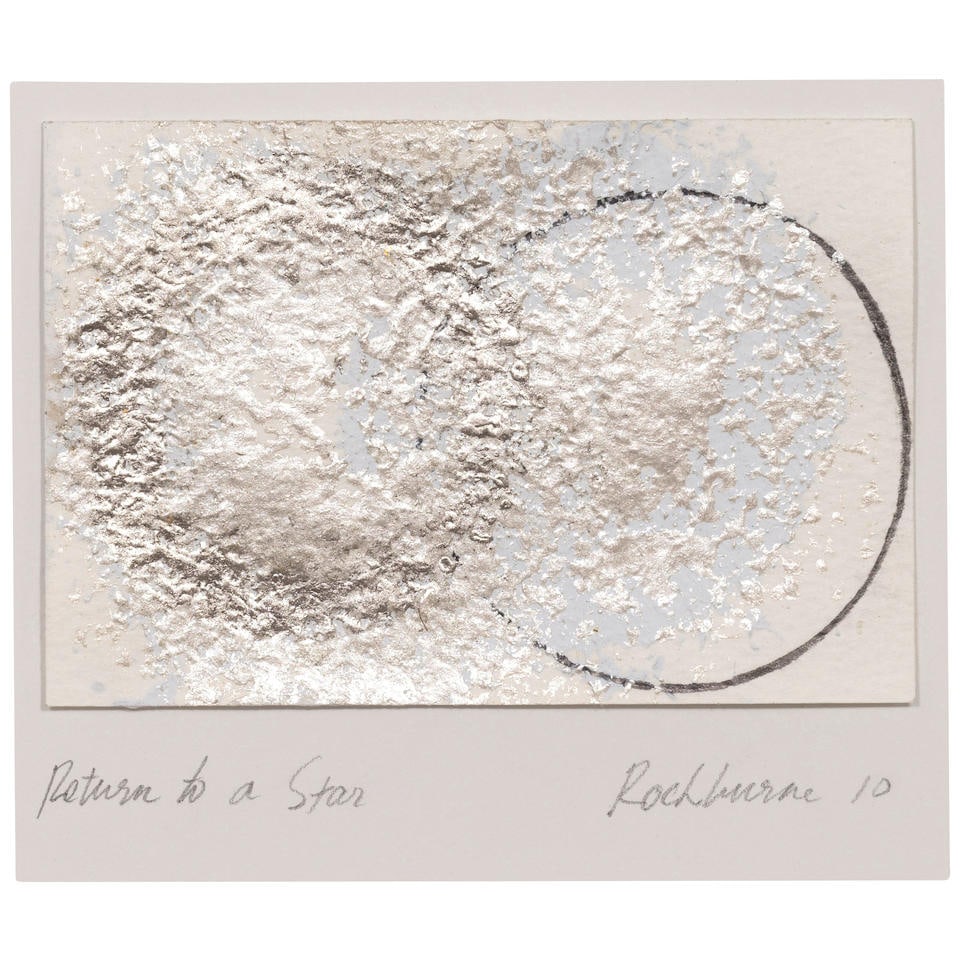 DOROTHEA ROCKBURNE (B. 1932) Return to a Star 4 x 5 7/8 in (10.1 x 15 cm) (Executed in 2010): DOROTHEA ROCKBURNE (B. 1932) Return to a Star signed and dated 'Rockburne 10' (lower right); inscribed 'Return to a Star' (lower left) acrylic and graphite on paper 4 x 5 7/8 in (10.1 x 15 cm) Execute