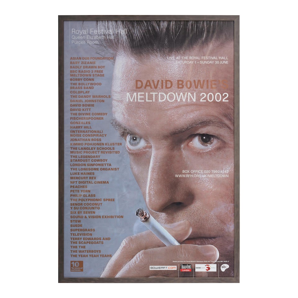 David Bowie: 2002 Meltdown Festival Poster (1 of 1)