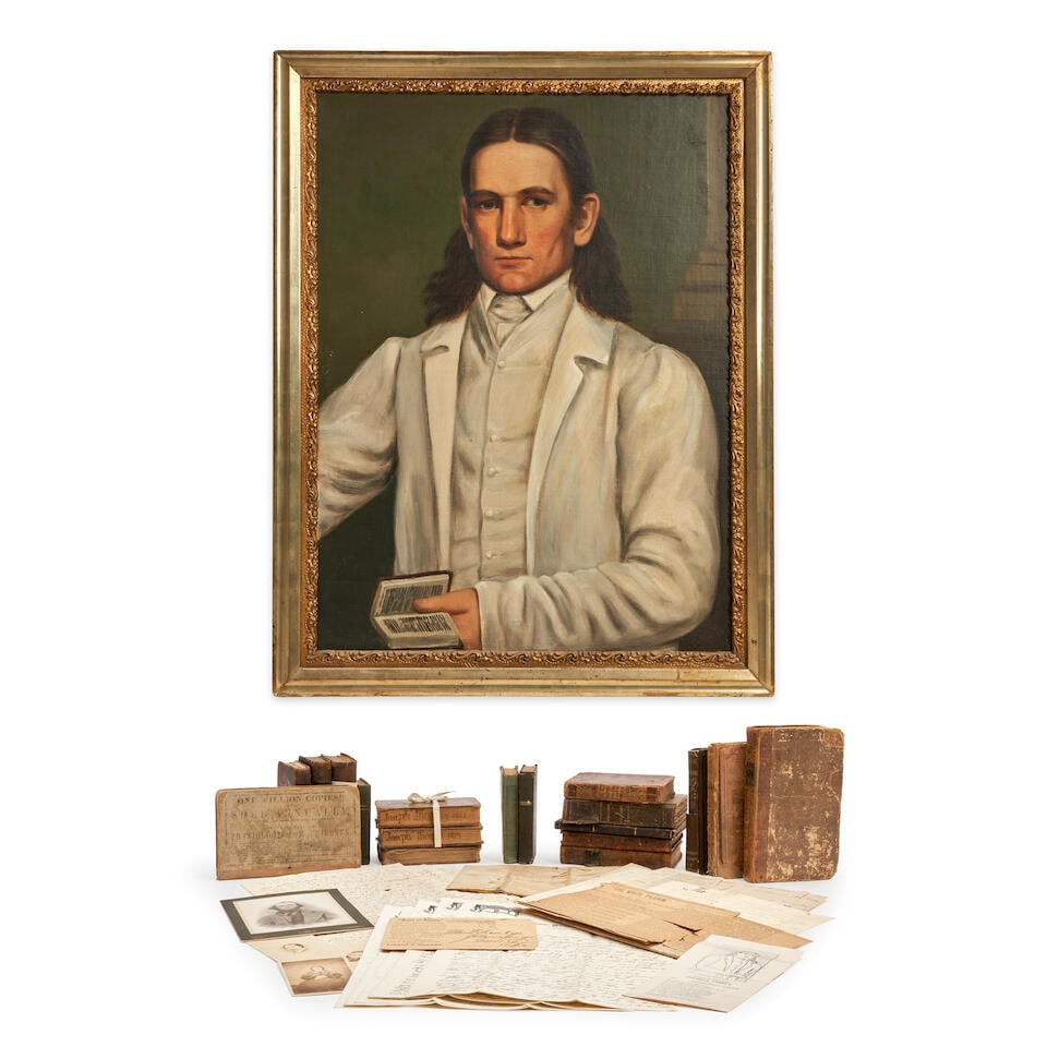Book and Manuscript Collection of The White Pilgrim Joseph Thomas (1791-1835), 1810 and later (1 of 6)