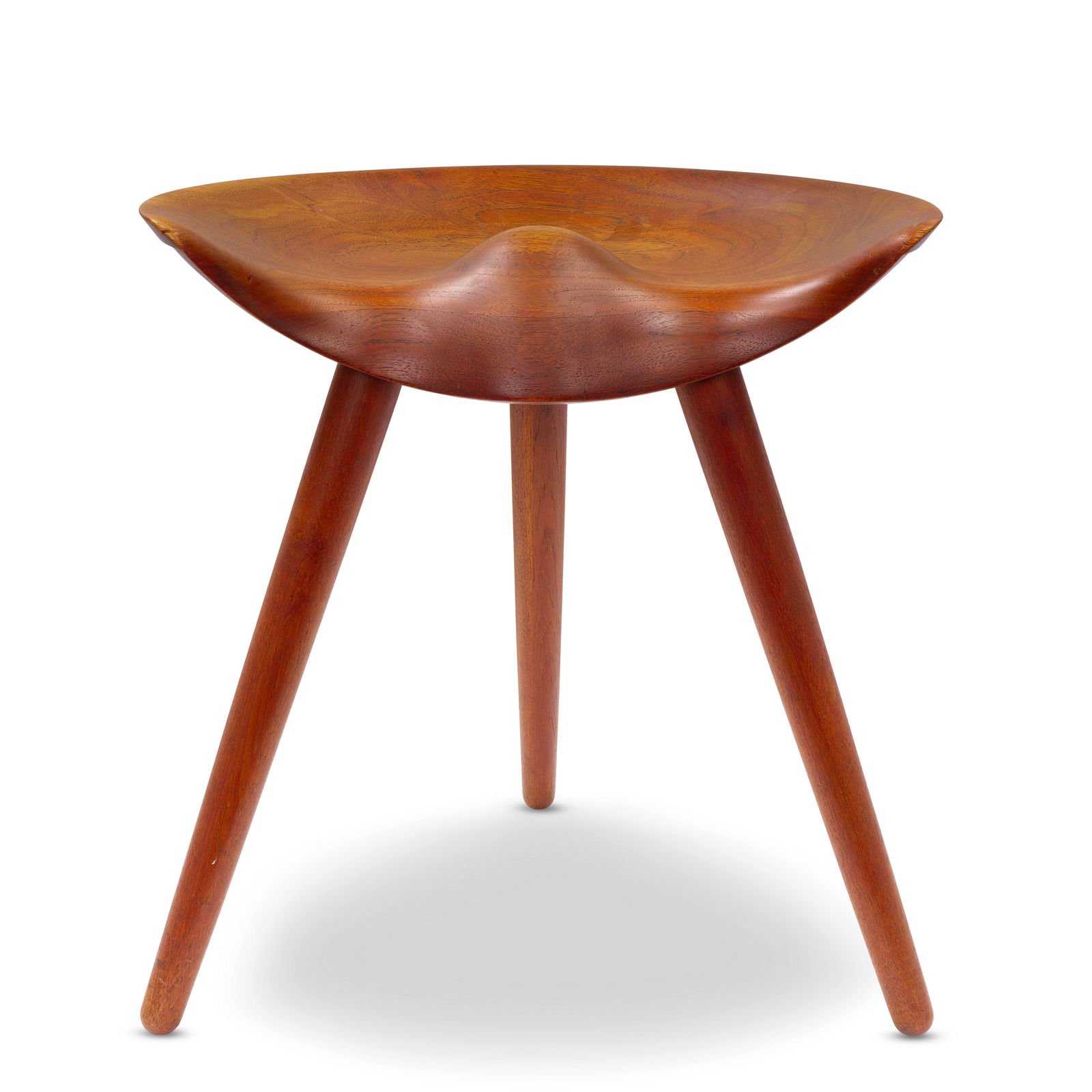 MOGENS LASSEN (1901-1987) Vanity Stooldesigned 1942model ML42, teakheight 19 1/2in (49.5cm); wid... (1 of 1)