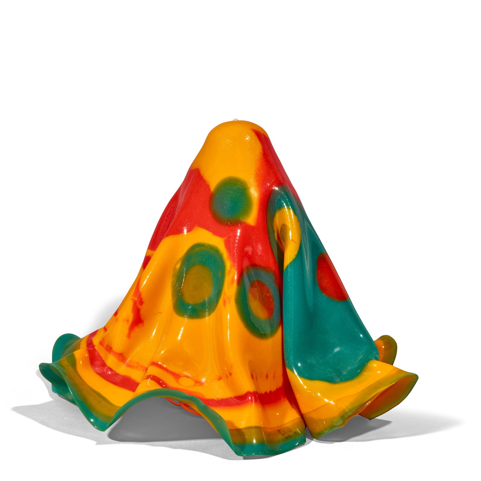 GAETANO PESCE (1939-2024) Rug Lampcirca 1999for Fish Design, cast resin, steel hardware, marked ...: GAETANO PESCE (1939-2024) Rug Lamp circa 1999 for Fish Design, cast resin, steel hardware, marked 'FISH DESIGN 99' height 17 1/4in (43.8cm); diameter 23in (58.4cm) Footnotes: Literature G. Adamson,