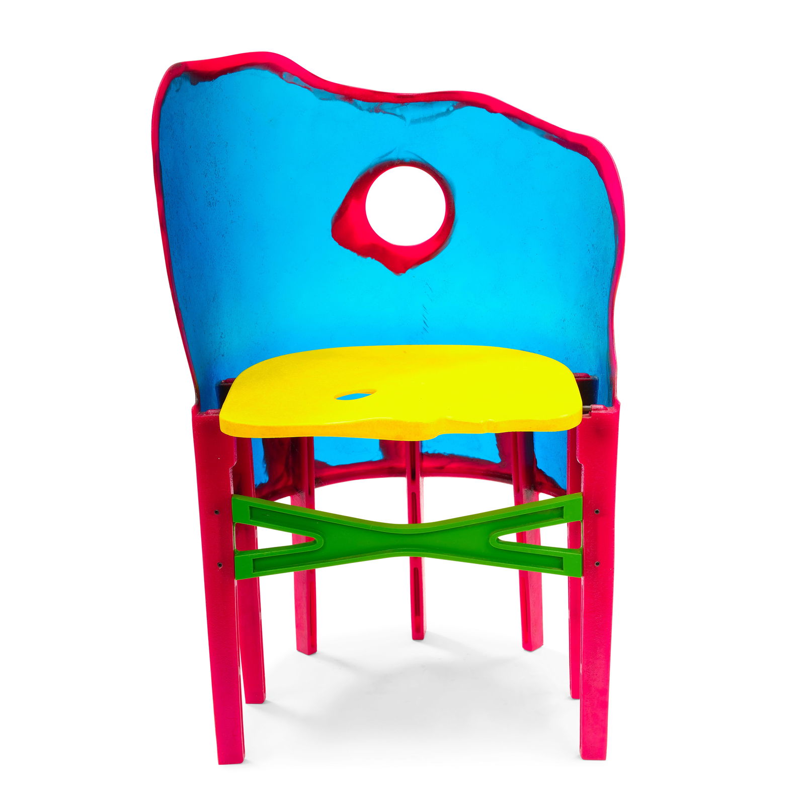 GAETANO PESCE (1939-2024) Open Sky Crosby Chaircirca 1995-1998for Fish Design, resinheight 31 1/...: GAETANO PESCE (1939-2024) Open Sky Crosby Chair circa 1995-1998 for Fish Design, resin height 31 1/2in (80cm); width 20in (50.8cm); depth 18 1/4in (46.3cm) Footnotes: Literature G. Adamson, Gaetano