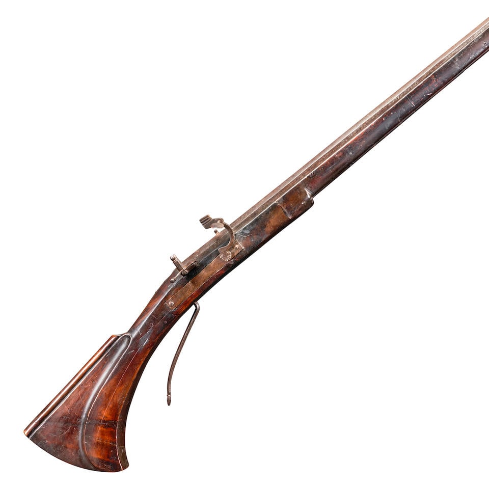 A SPANISH MATCHLOCK MUSKET, (1 of 4)