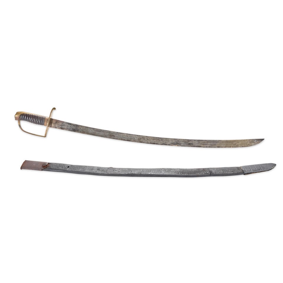A LATE 18TH CENTURY CAVALRY SABER. (1 of 3)