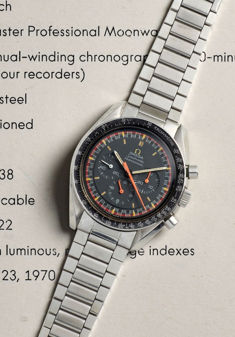 OMEGA. A STAINLESS STEEL AUTOMATIC CHRONOGRAPH BRACELET WATCH Speedmaster Professional 'Racing D... (1 of 5)