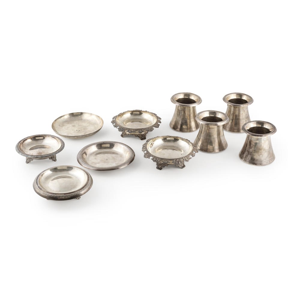 Ensemble d'objets arméniens en argent, Turquie, XIXème siècle (10)  A group of Ar... (1 of 4)