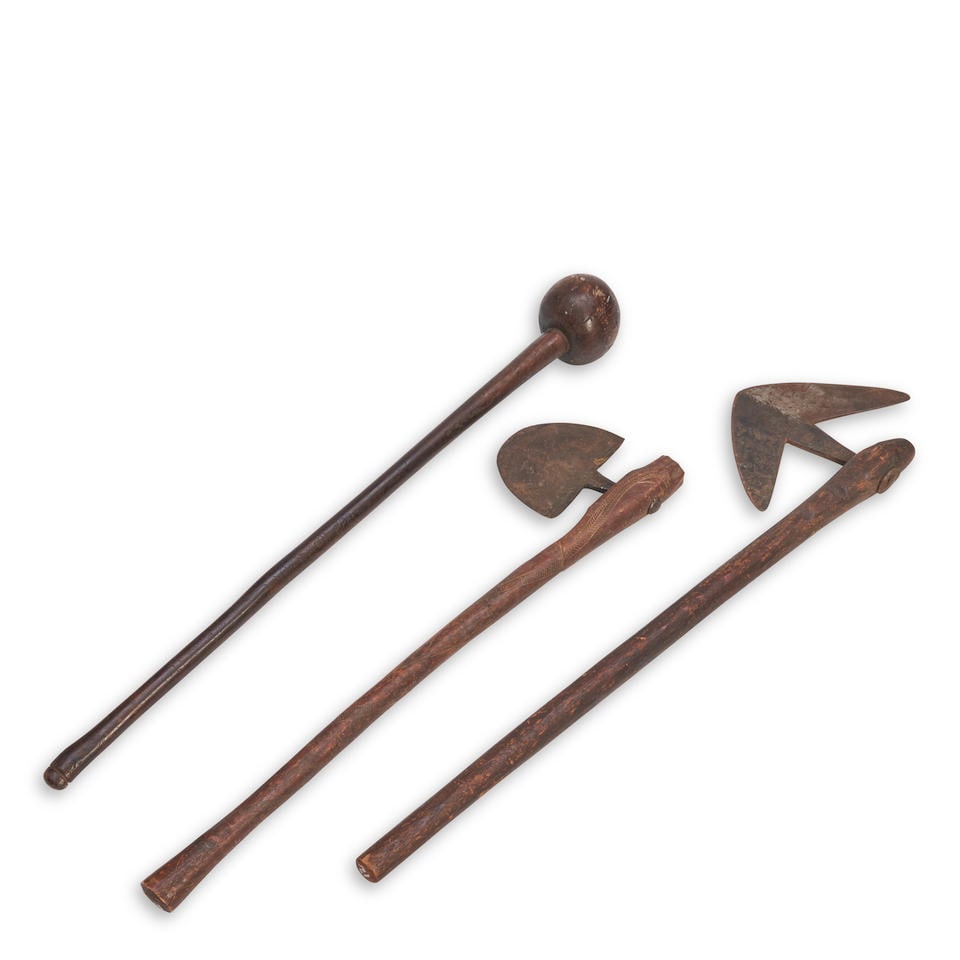 SOUTH AFRICAN KNOBKERRIE AND TWO AXES (1 of 1)