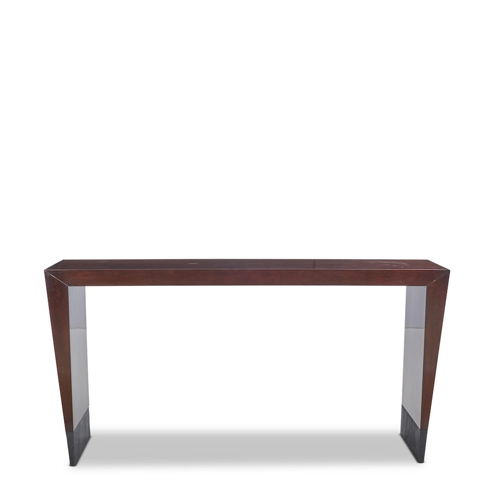 JACQUE GARCIA (B. 1947) FOR BAKER FURNITURE 'RHAPSODY' CONSOLE United States, c. 2000,  lacquere... (1 of 2)