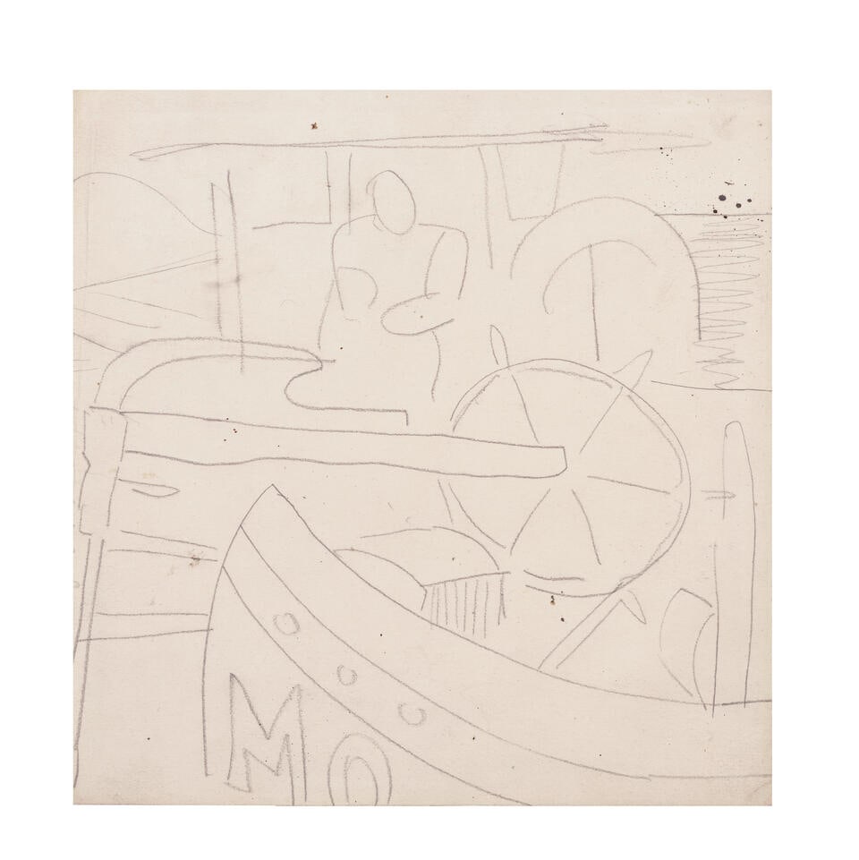 FERNAND LÉGER (1881-1955) Étude de remorqueur (Executed circa 1920-1923) (1 of 1)