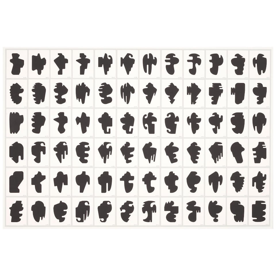 ALLAN MCCOLLUM (B. 1944); For The Millions/Just For You;: ALLAN MCCOLLUM (B. 1944) For The Millions/Just For You, 2020 Archival pigment prints on individual wove sheets with wove support, each signed in ink recto and dated, annotated in pencil verso 'BAT' (a