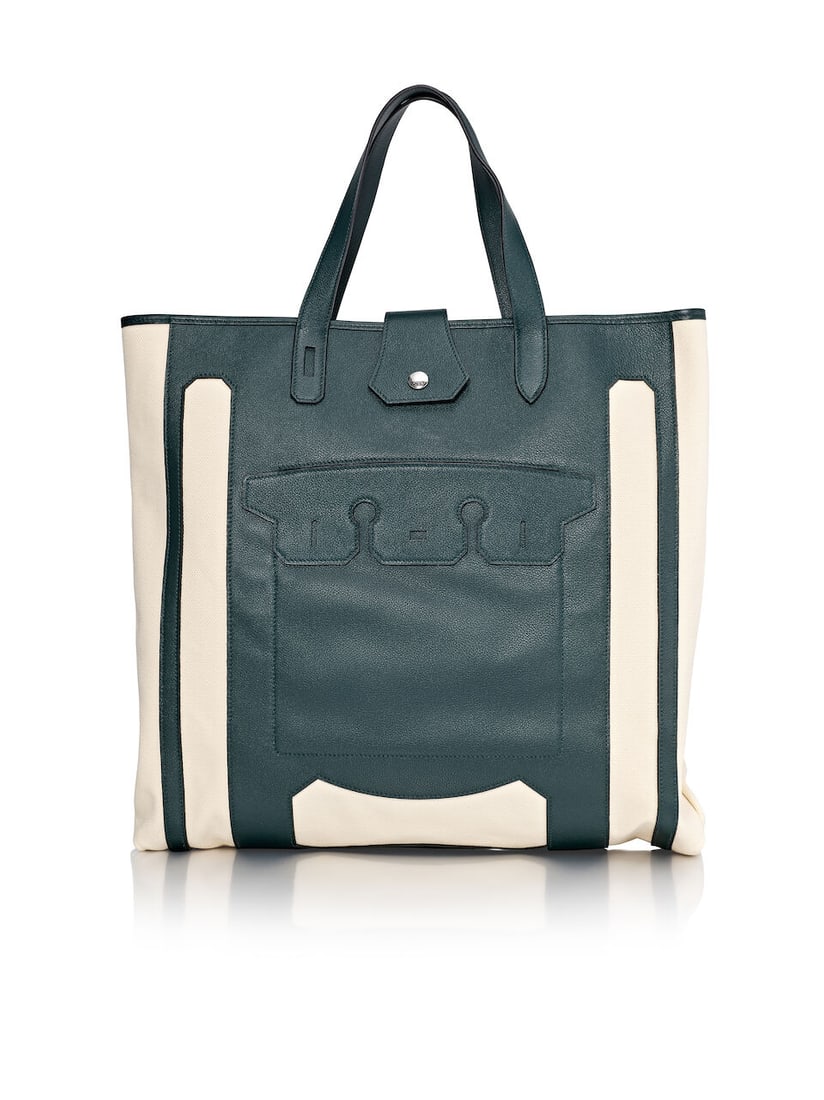 (NO RESERVE) HERMÈS: LIMITED EDITION MALACHITE TOGO/TOILE CANVAS PETIT H SKELETON TOTE (Inc...: (NO RESERVE) HERMÈS: LIMITED EDITION MALACHITE TOGO/TOILE CANVAS PETIT H SKELETON TOTE 愛馬仕：限量版孔雀綠TOGO牛皮與