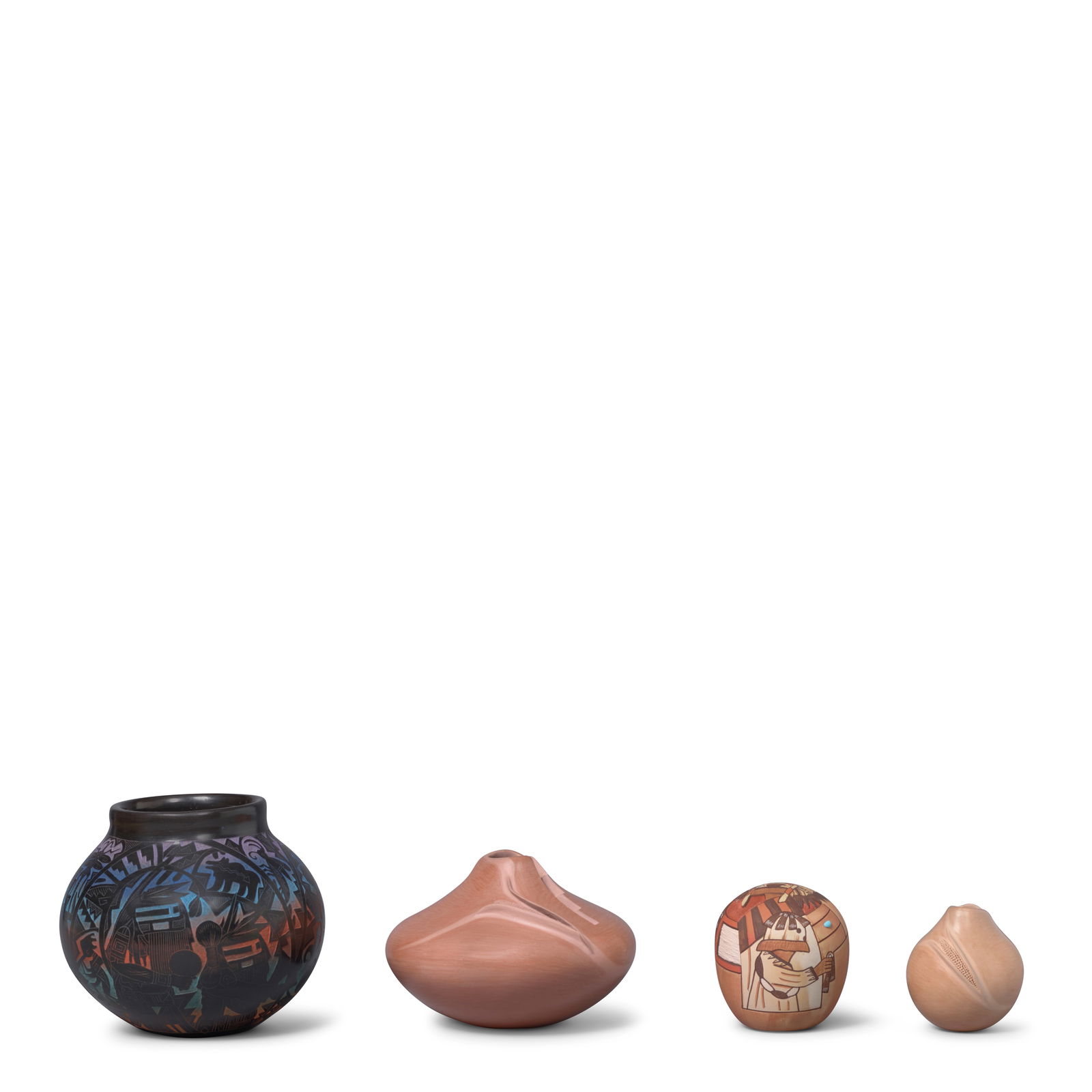 Four Hopi pottery objects (1 of 1)
