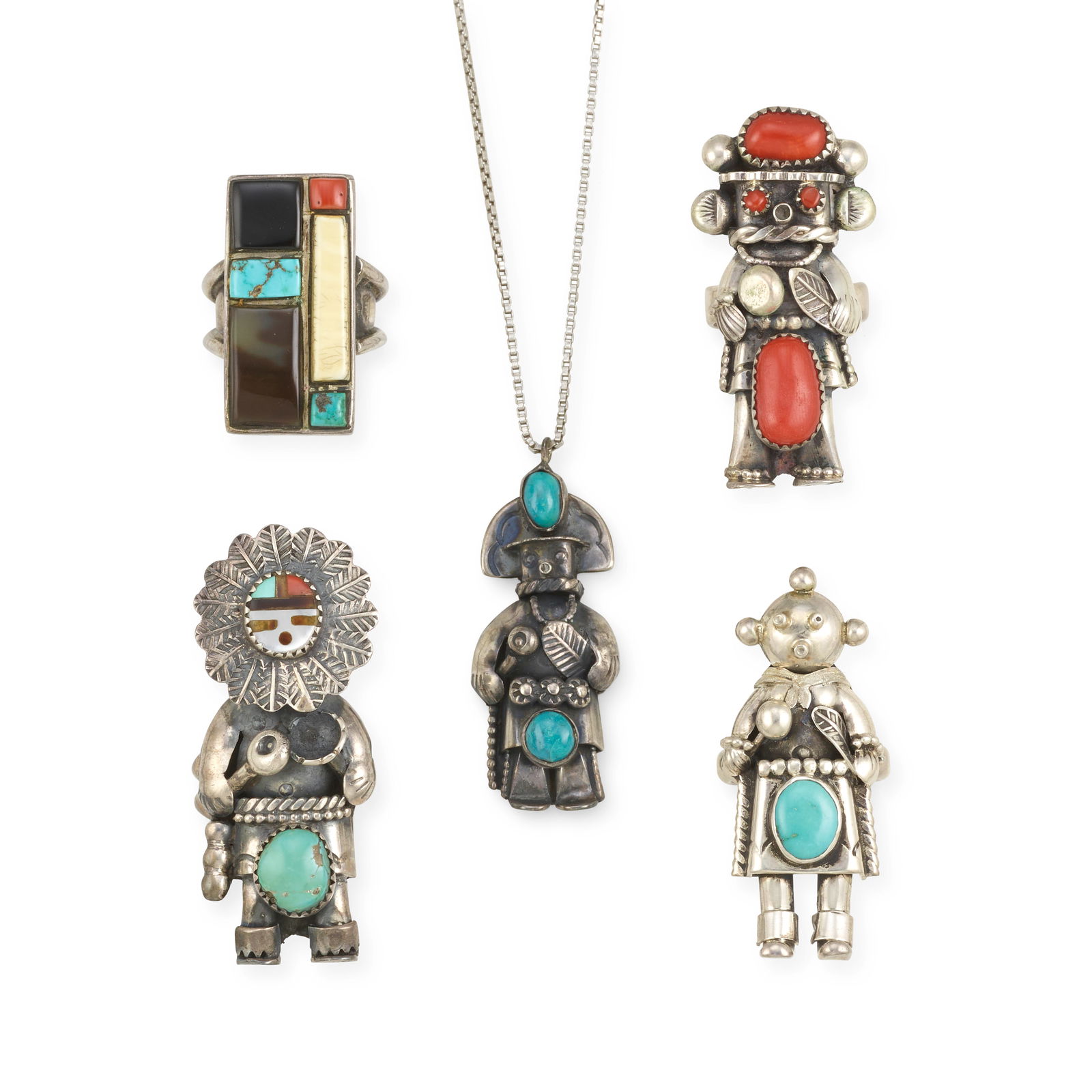 A group of Michael Horse silver jewelry (1 of 1)