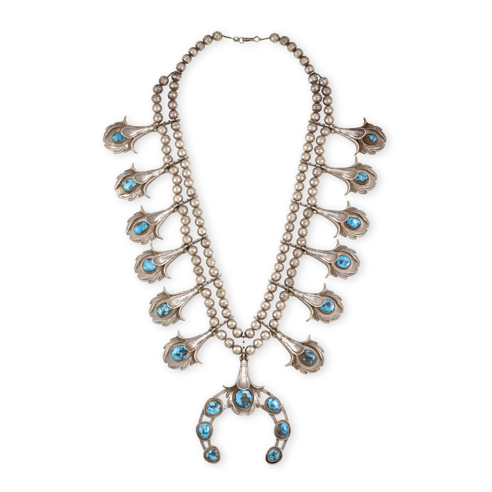 A Southwest squash blossom necklace (1 of 1)