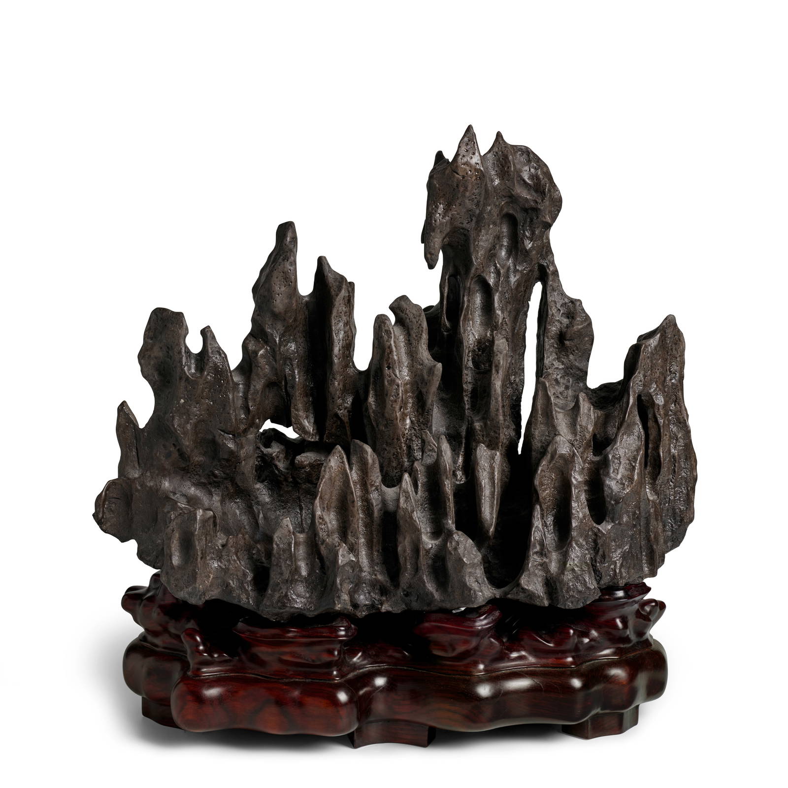 A FINE LINGBI SCHOLAR'S ROCK Qing Dynasty