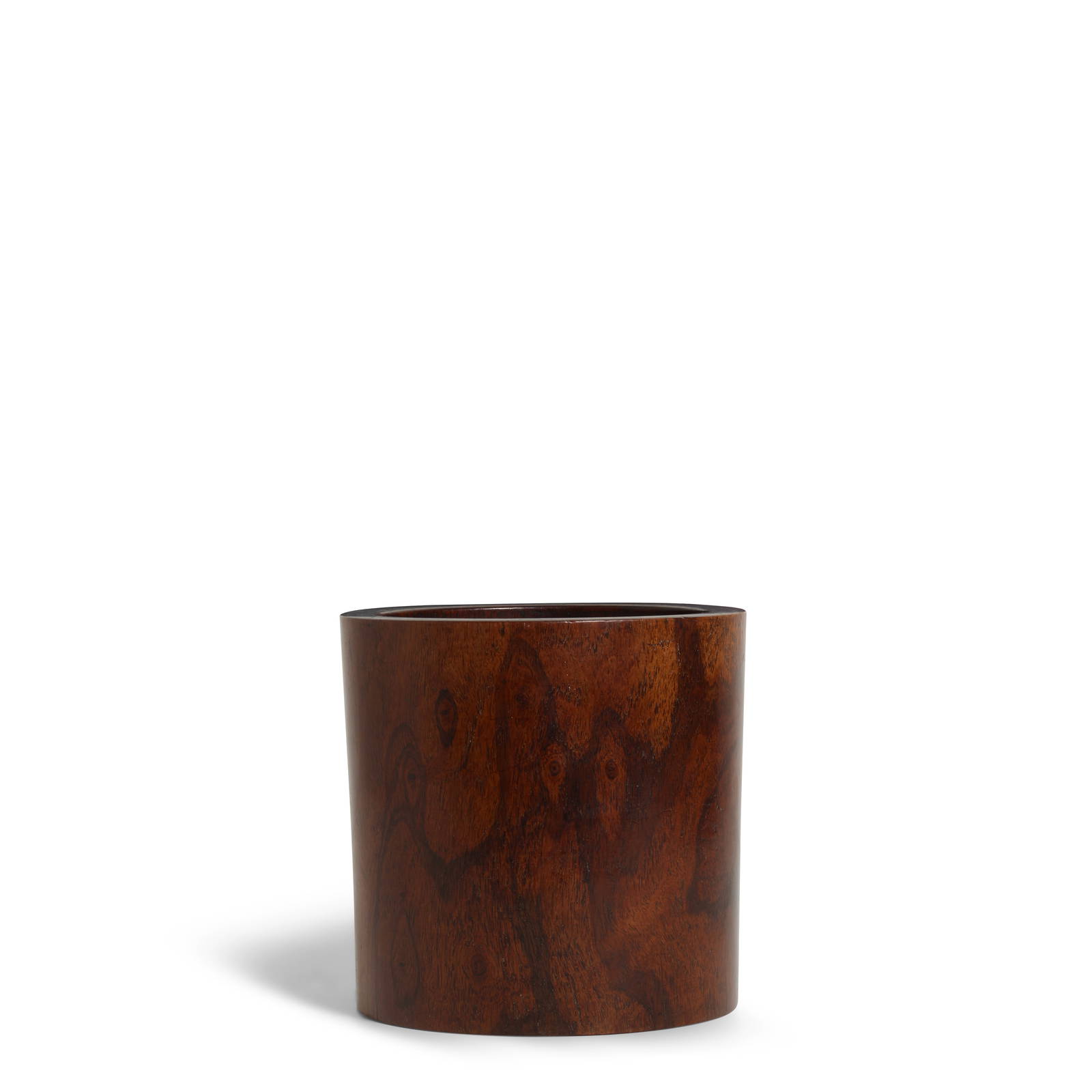 A HUANGHUALI BRUSHPOT, BITONG 19th century