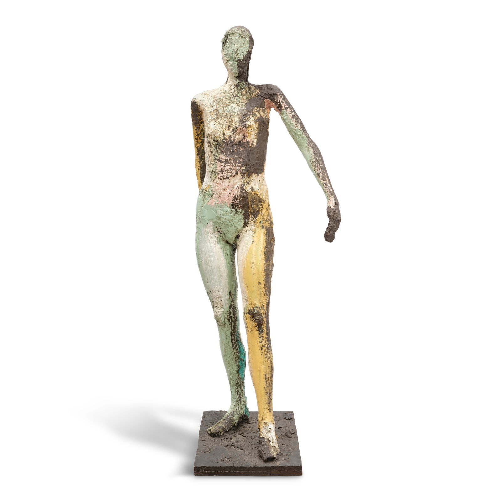 MANUEL NERI (1930-2021) Rosa Negra No. 2, 1982-83 (This work is number one from an edition of fo...: MANUEL NERI (1930-2021) Rosa Negra No. 2, 1982-83 incised with the artist's signature, stamped with the artist's name, inscribed and numbered 'Neri MANUEL NERI © 1/4' (on the base) bronze with oi