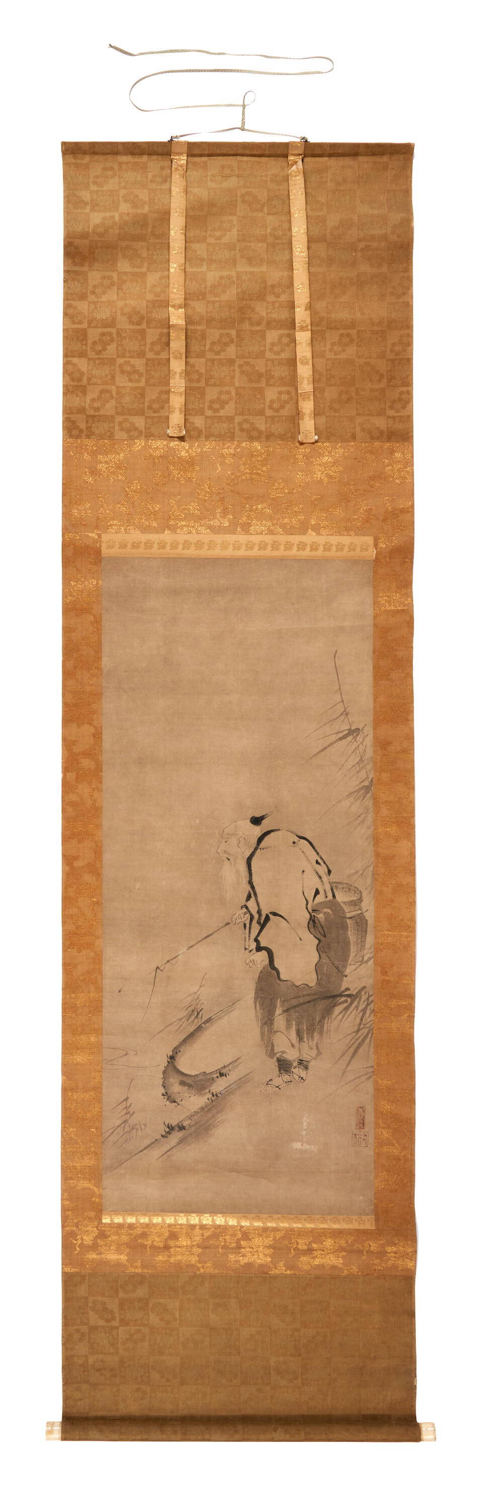 FIVE PAINTINGS BY UNIDENTIFIED; ANONYMOUS Various subjects, Japan, 19th-20th century, (5)