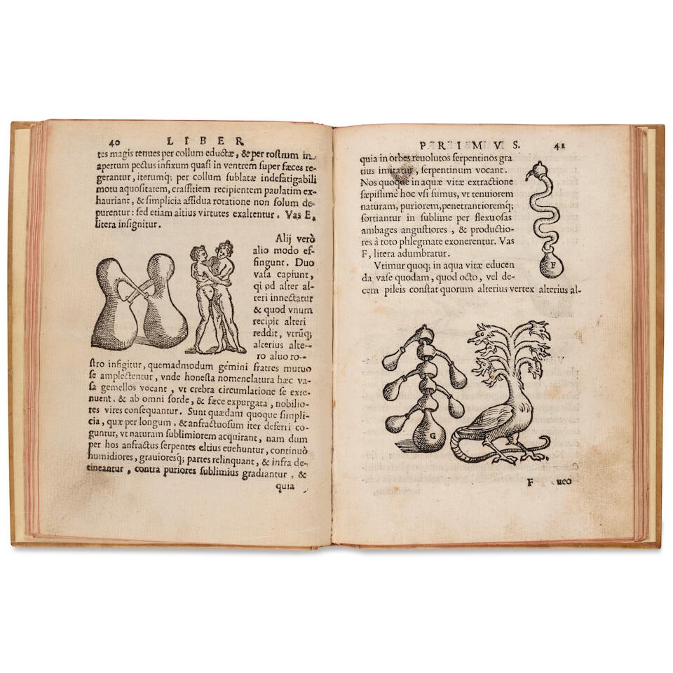 DELLA PORTA, GIOVANNI BATTISTA. C.1538-1615. De Destillatione Lib. IX. Quibus certa methodo, mul...: DELLA PORTA, GIOVANNI BATTISTA. C.1538-1615. De Destillatione Lib. IX. Quibus certa methodo, multipliciq; artificio, penitioribus naturae arcanis detectis, cuiusliber mixti in propria elementa resolut