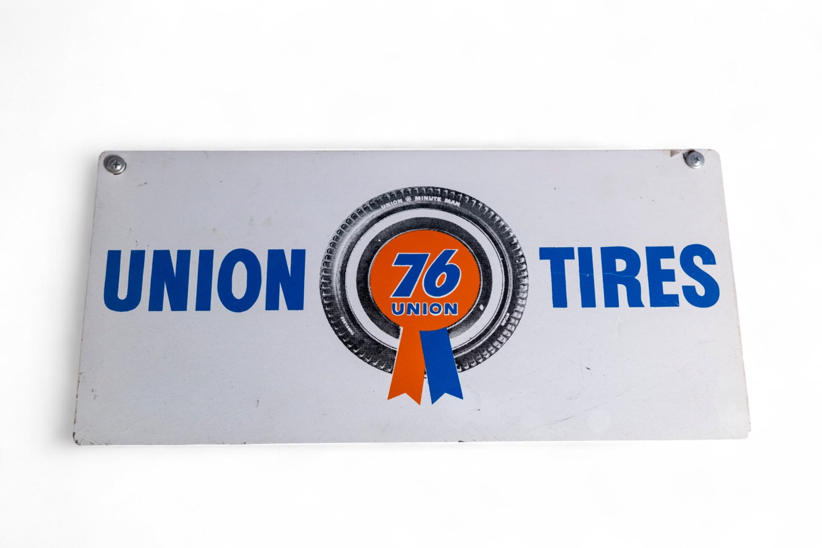 A Union 76 Tires tin sign, (1 of 1)