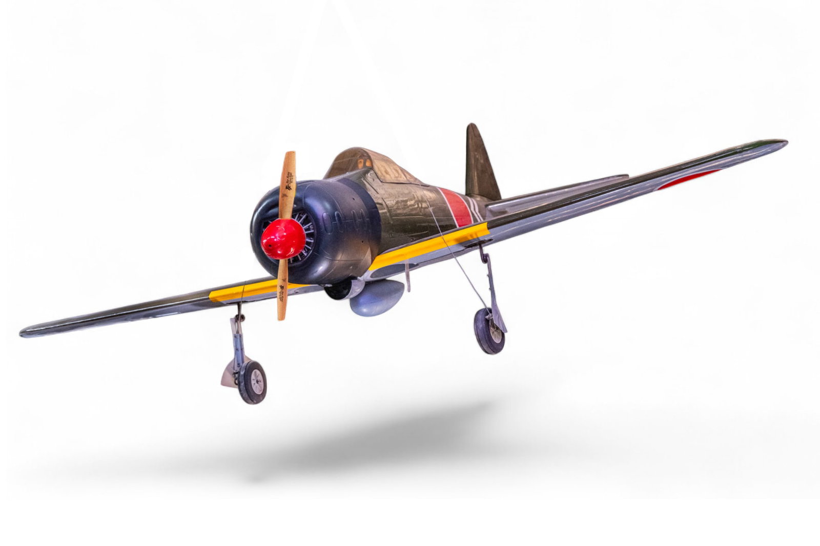 A Mitsubishi A6M Zero static model plane, (1 of 1)