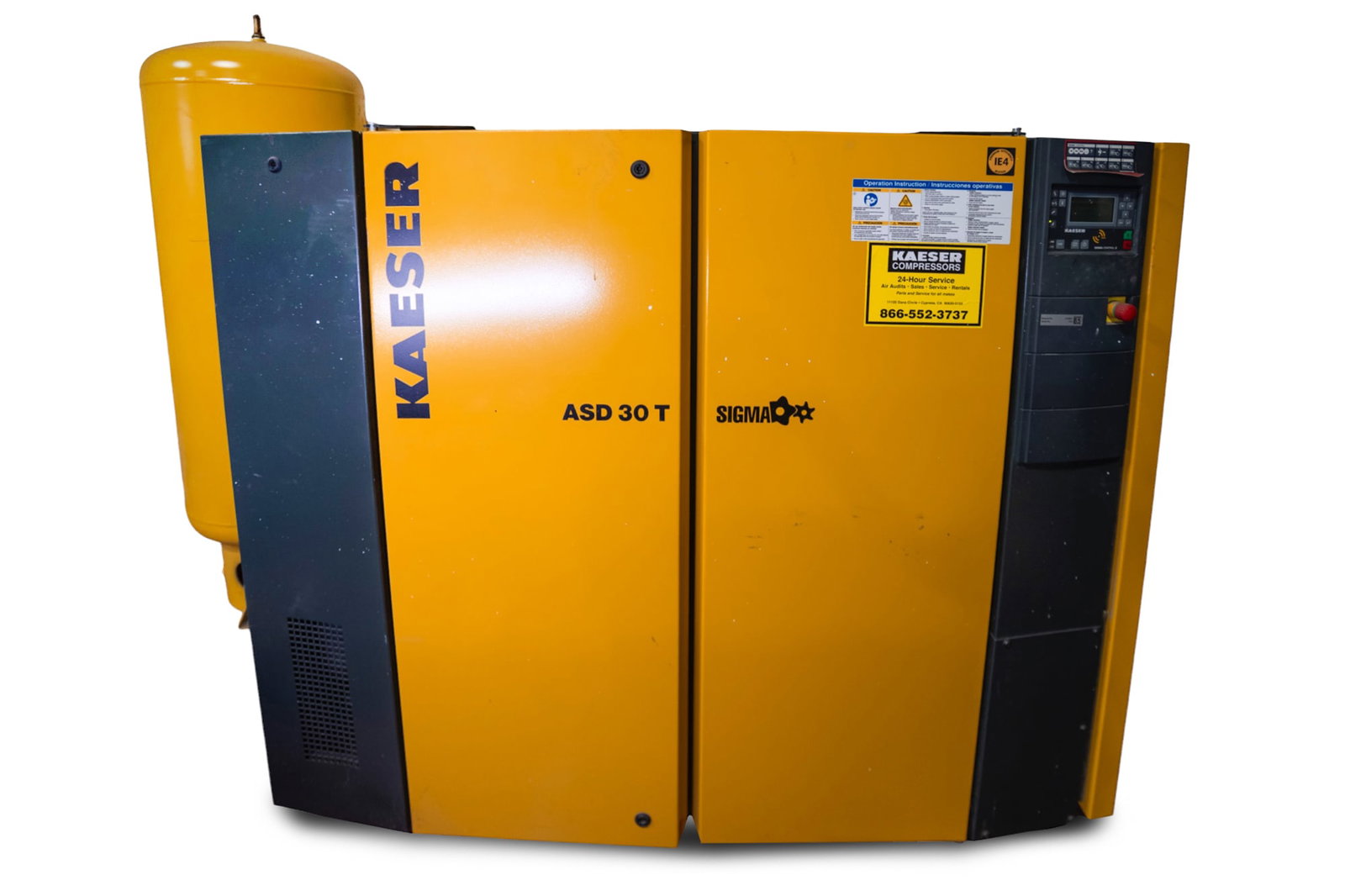 A Kaeser ASD 30 T Sigma air compressor, (1 of 1)