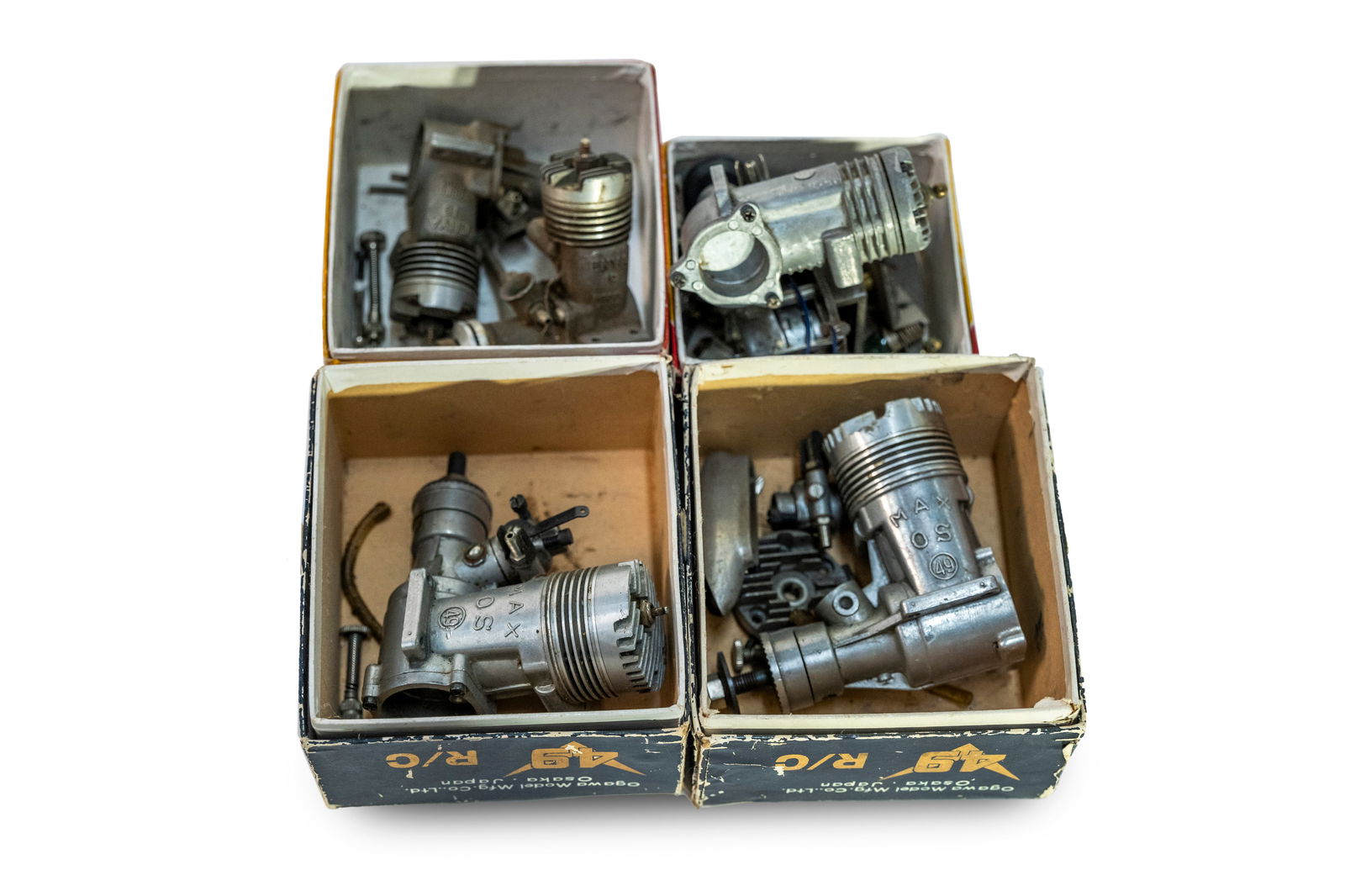 Five tether model engines, (1 of 1)