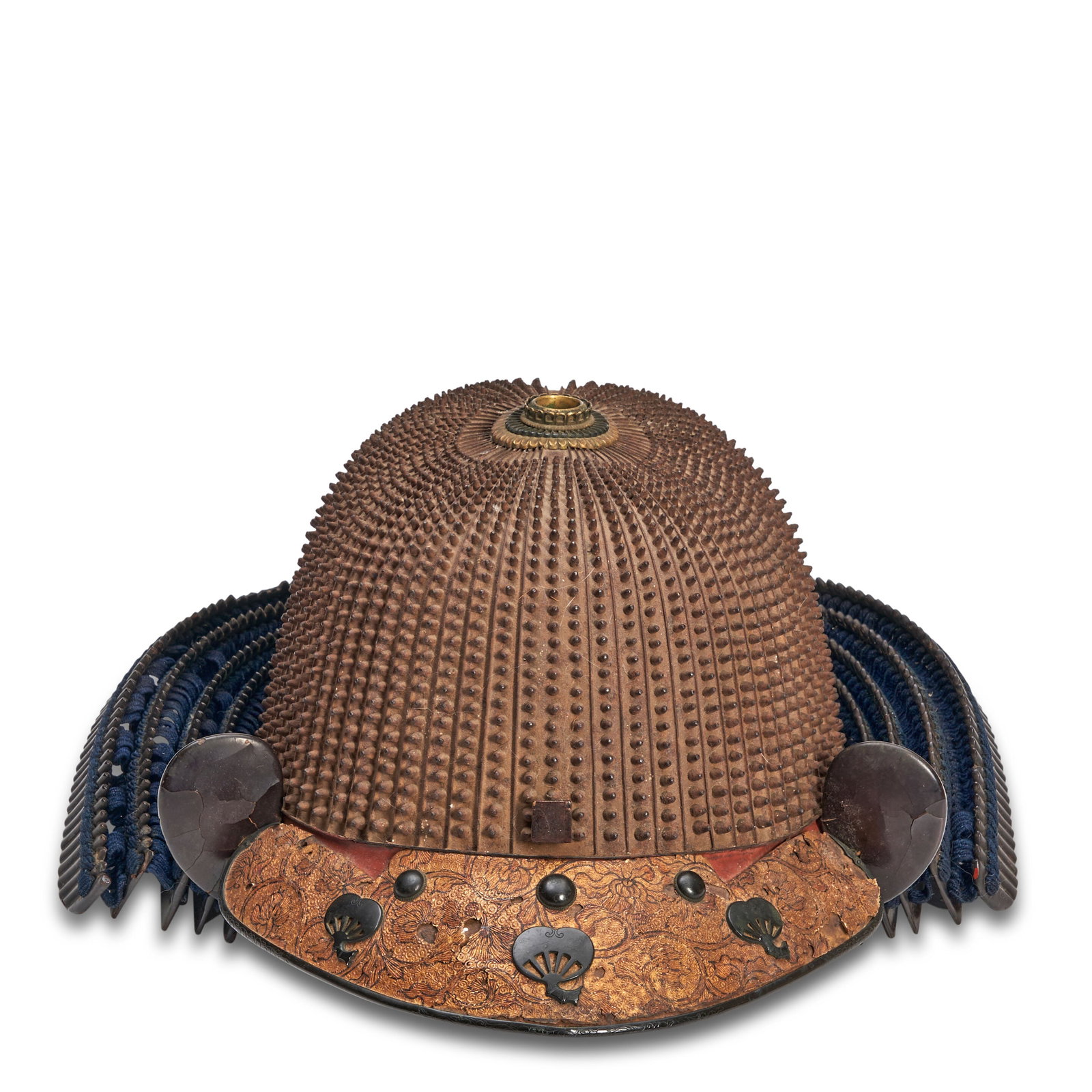 A SIXTY THREE-PLATE SUJIBACHI KABUTO HELMET Japan, late Muromachi period (1333-1573), (1 of 4)