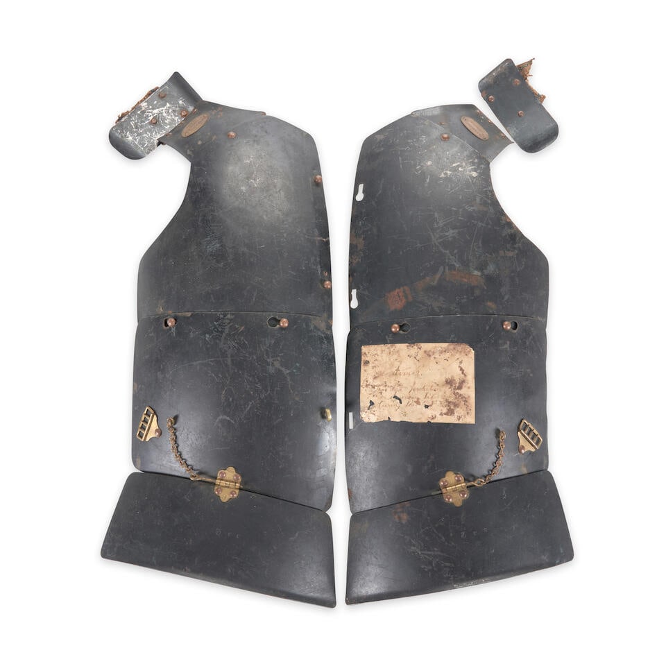 A CIVIL WAR ATWATER ARMOR CO. 'BULLET PROOF VEST.' (1 of 2)