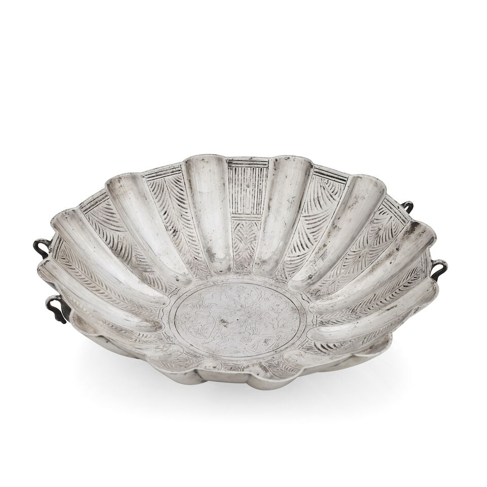 A Scottish Britannia standard Traprain facsimile 'Amphitrite' silver bowl by Brook & Son, Edinbu... (1 of 1)