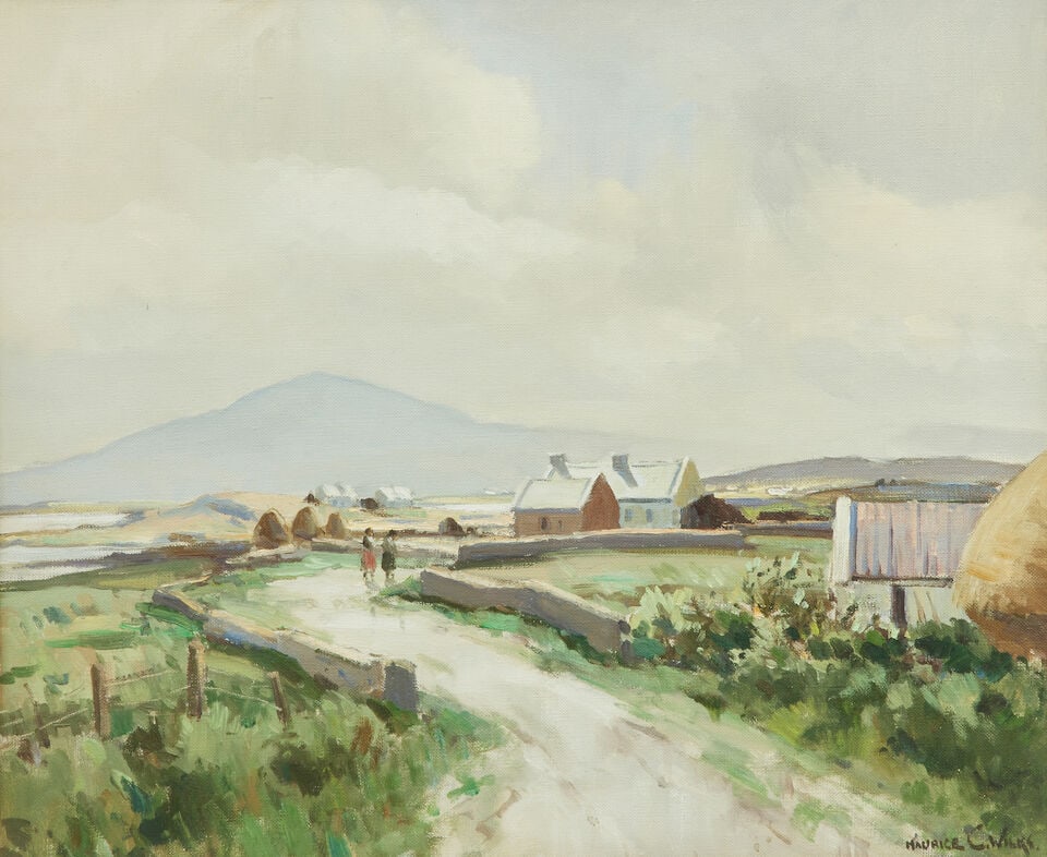 Maurice Wilks RUA ARHA (Irish, 1910-1984) Achil, County Mayo (1 of 3)