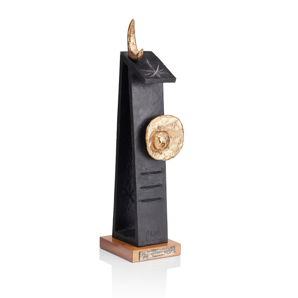 Joan Miro (Spanish, 1893-1983), The Prince of the Asturias Award, 2013, to Peter Higgs (1 of 2)