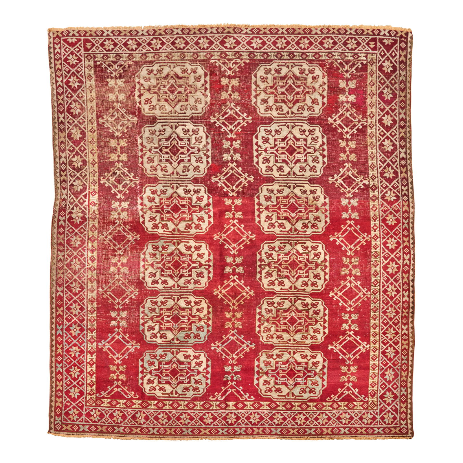Agra Carpet India 6 ft. 10 in. x 7 ft. 8 in. (1 of 3)