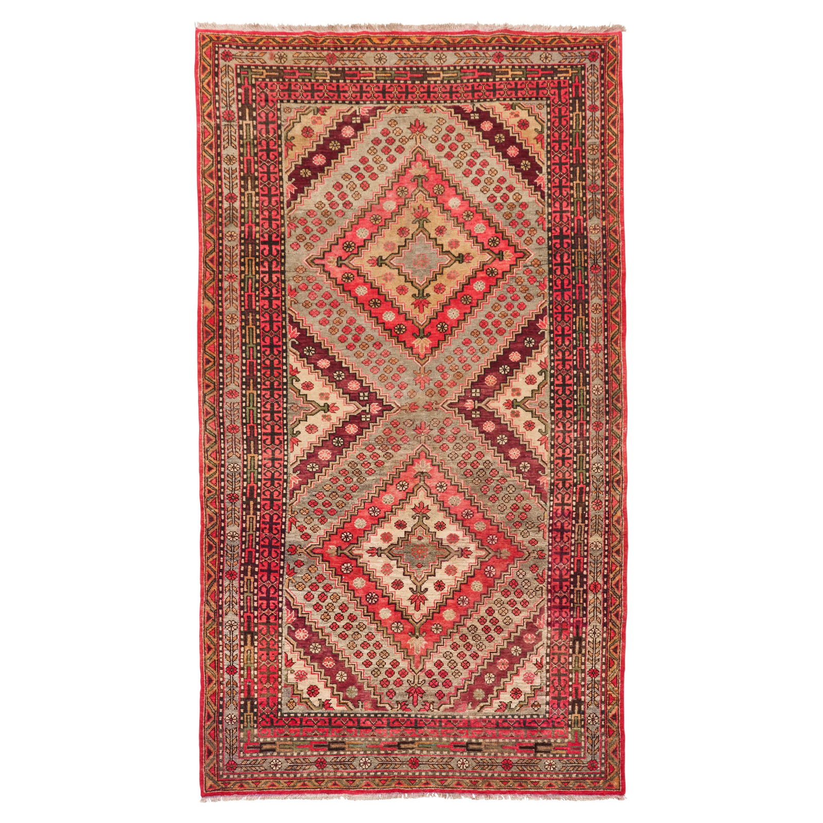 Khotan Carpet East Turkestan 5 ft. x 9 ft. 6 in. (1 of 3)