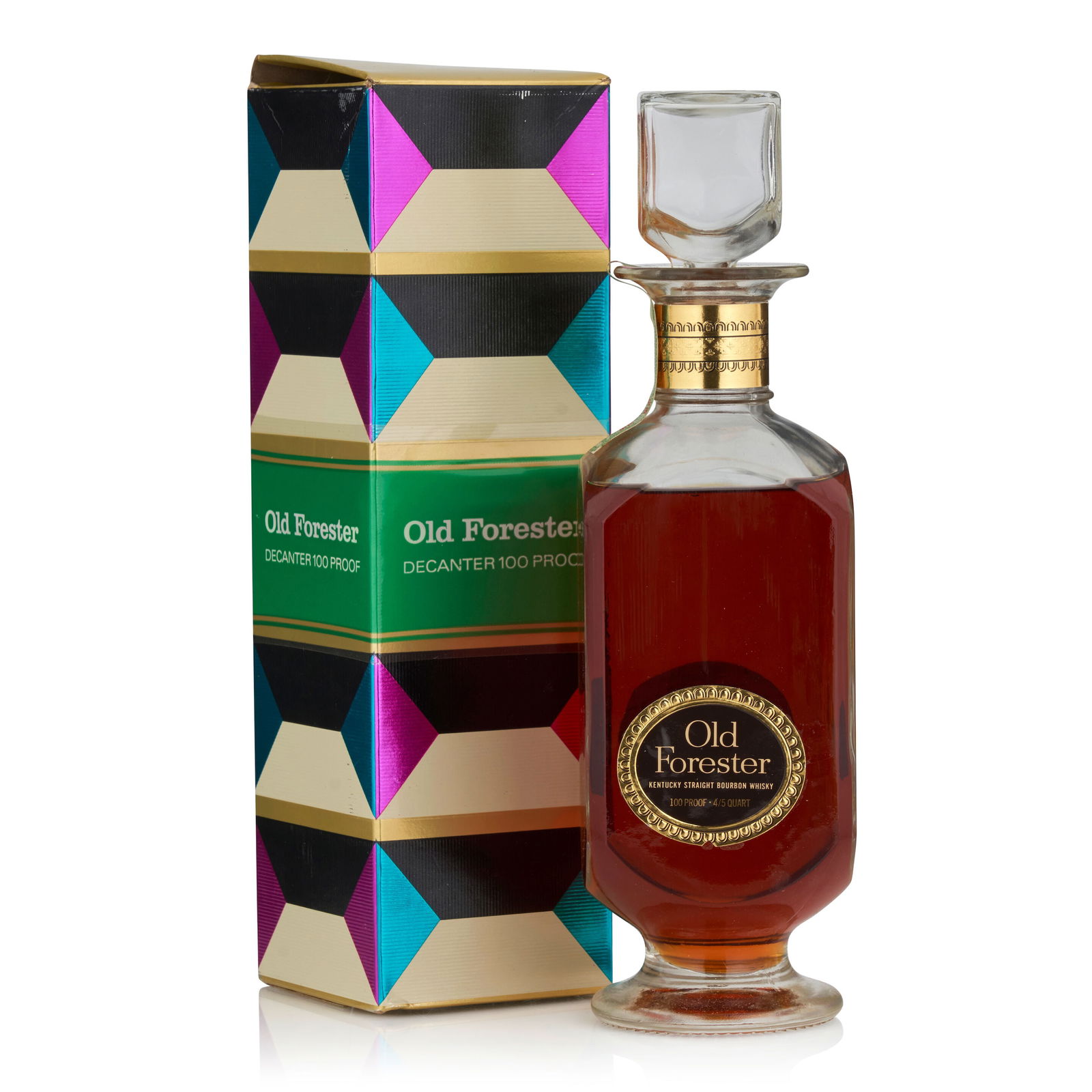 Old Forester 5 Years Old, 1964 (1 bottle, 4/5qt) (1 of 2)