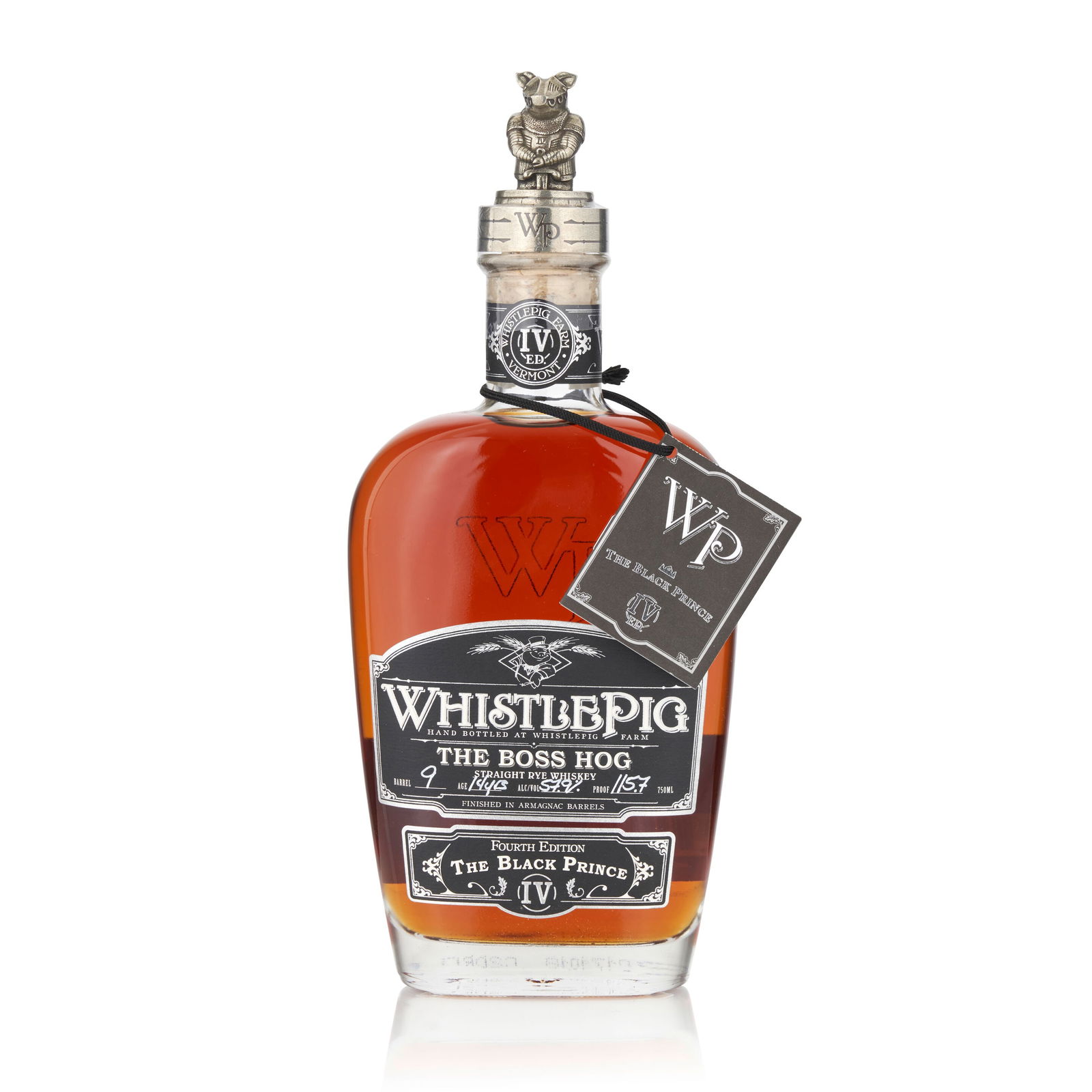 WhistlePig The Boss Hog IV 'The Black Prince' 14 Years Old (1 bottle, 750ml) (1 of 1)