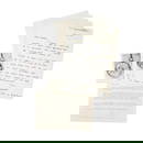 George Daniels. A lot of two letters to Beresford Hutchinson, former Curator of Horology at the ...