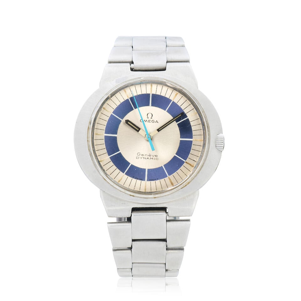 Omega. A stainless steel automatic bracelet watch  Dynamic, Circa 1970 (1 of 3)