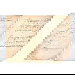 ARCHITECTURE - ST PAUL'S CATHEDRAL Manuscript planning brief, 1631