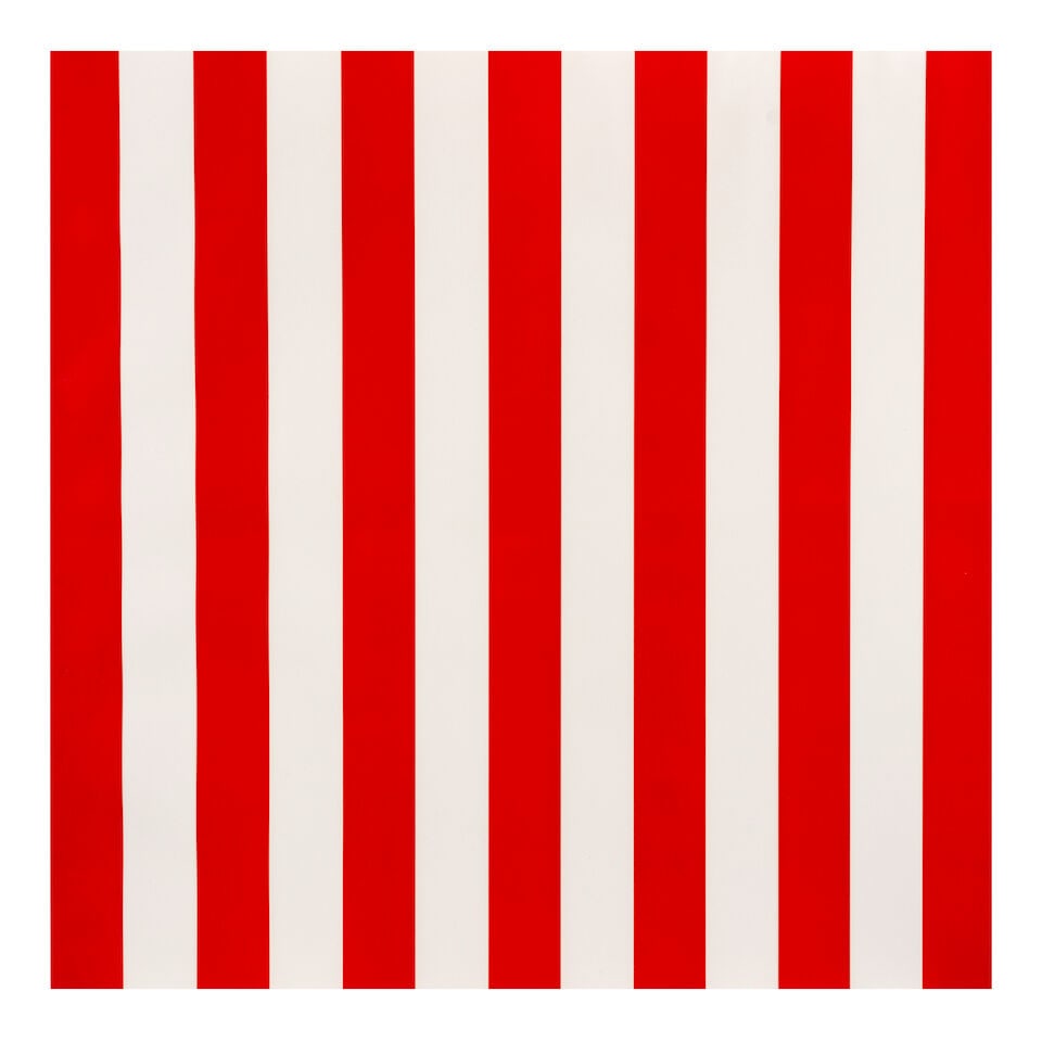 Daniel Buren (born 1938); 3 plates, from The Missing Square; (1 of 4)