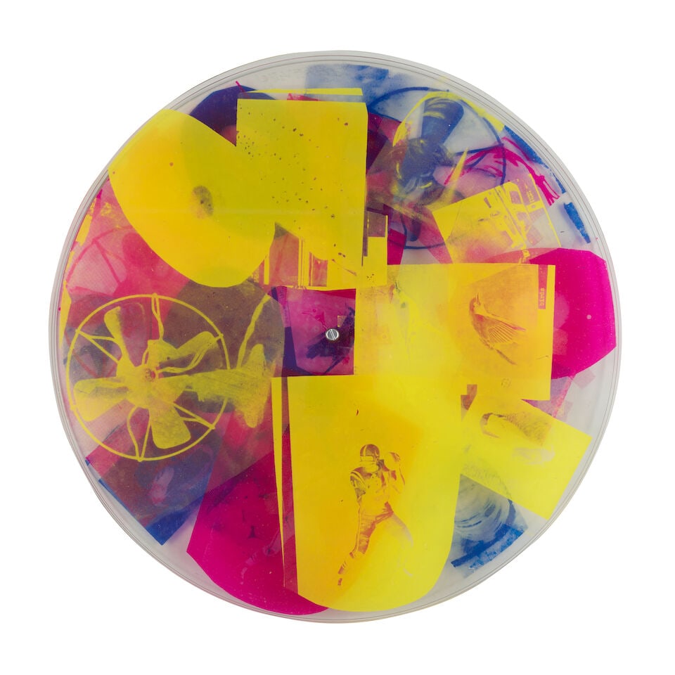 Robert Rauschenberg (1925-2008); Passport, from Ten from Leo Castelli; (1 of 2)